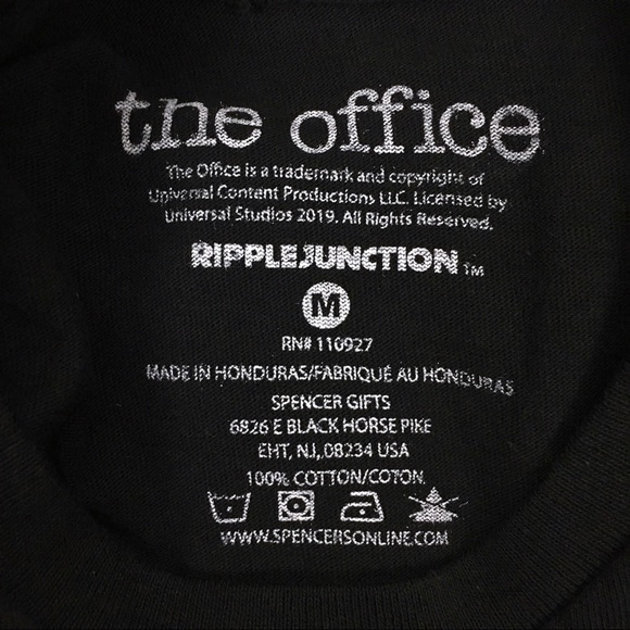 THE OFFICE T Shirt Dunder Mifflin Paper Company Graphic Short Sleeve Size Medium - Picture 7 of 9